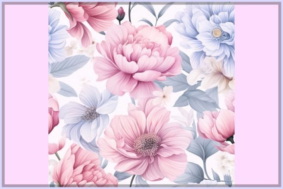 Download Pastel Watercolor Flowers Pattern - Watercolor flowers pattern Collection